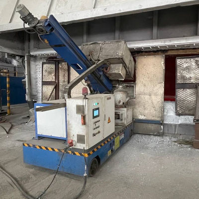 Flujo de gas de refinación Refinación de aluminio con velocidad del rotor de grafito de 0-320 r/min y caudal máximo ajustable de 6-30 m3/h