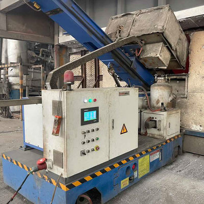Velocidad del rotor de grafito R/Min Ajuste de conversión de frecuencia 0-600 Máquina de desgasificación para refinación y desgasificación de refinación de aluminio