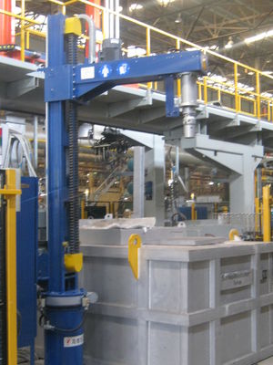 Máquina de desgasificación de refinación de aluminio con presión de gas ajustable y refinación