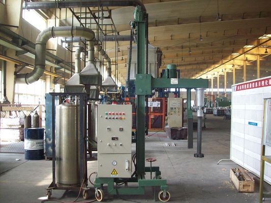 Unidad de desgasificación rotativa de pureza con caudal de gas ajustable de 15-30 L/min Velocidad del rotor de grafito r/min 0-600 Pureza del gas refinado ≥ 99.996