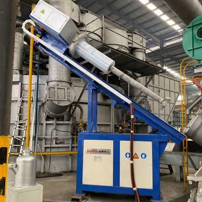 Tamaño de partícula de flujo de refinación ≤5 mm Inyector de flujo rotativo 380V±10% Voltagem Ajuste de conversión de velocidad de rotor de grafito