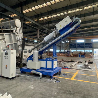 Tamaño de partícula de flujo de refinación ≤5 mm Inyector de flujo rotativo 380V±10% Voltagem Ajuste de conversión de velocidad de rotor de grafito
