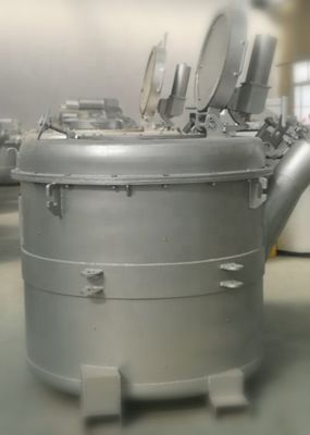 Material de aluminio Cucharas de transferencia de aluminio fundido con capacidad de 1000 kg ≤ 850 °C Temperatura máxima de servicio