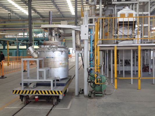 Resistencia a altas temperaturas Cucharas de transferencia de aluminio fundido con tapa y temperatura máxima de servicio ≤ 850 °C