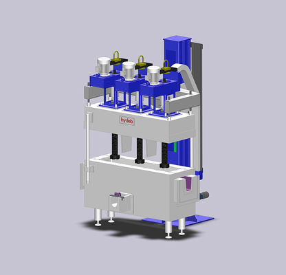 Unidad de desgasificación rotativa de óptimo rendimiento con una eficiencia de desgasificación del 60% 1-3 rotores 100-500 Rpm Velocidad de rotación