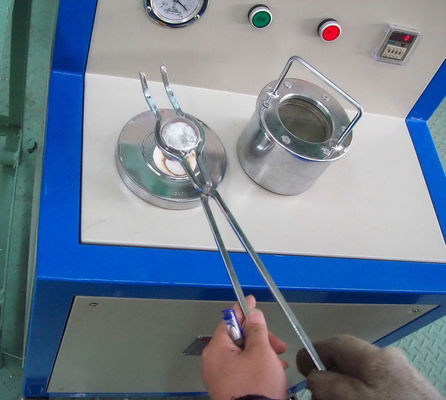 Determinación precisa de hidrógeno en aluminio fundido con un analizador AL-H compacto de 350×250×150 mm para 380V/50Hz