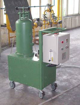 Velocidad del rotor del inyector de flujo giratorio de grafito ajustable 0 ≈ 320 r/min Gas de refinación Máximo 6 ≈ 30 m3/h