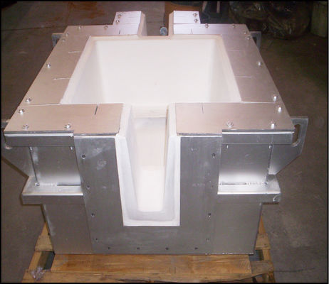 Fusión de aluminio personalizable fundición Temperatura máxima depende de la placa de material Dimensión 15'*15'*1