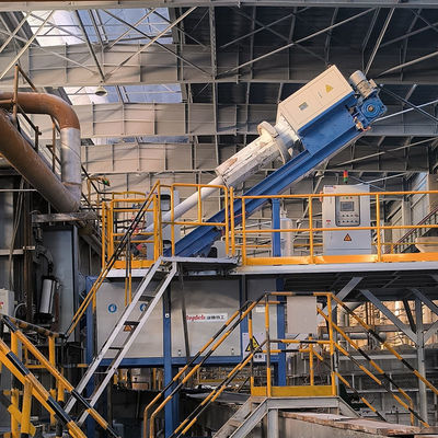 Inyector de flujo giratorio con servomotor de control de presión de inyección 0-300 mm/s Velocidad y presión de 25 MPa para el refino de aluminio