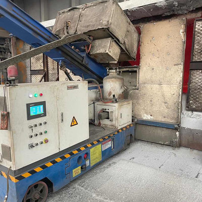 Inyector de Flujo Rotatorio Clase F con Velocidad de Rotor Ajustable de 600 RPM y Control PLC para Tratamiento de Aluminio Fundido