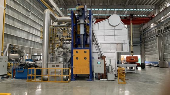 Máquina desgasificadora de aluminio de 600 kg de capacidad con tiempo de desgasificación ajustable de 0-99