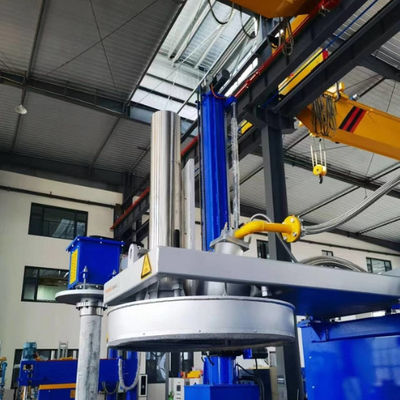 Actualizar el nuevo modelo de precalentador de cucharas para transferir cucharas de aluminio y quemador
