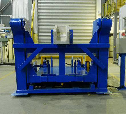 Horno de retención de aluminio alimentado por electricidad con una tasa de fusión de 350-400 Kg/h y tecnología de inducción