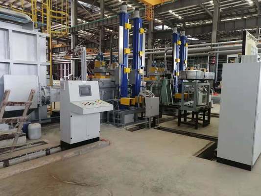 Unidad de desgasificación rotativa PLC 1200°C 100-600rpm 5-10KW