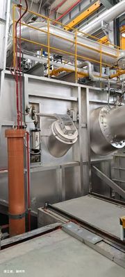 Inyector de flujo rotativo 1500 bar 600 kg de acero inoxidable ≤ 5 mm Granularidad