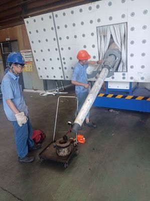 Inyector de flujo rotatorio para moldeo por inyección levantado por grúa Presión Mpa 0.1-0.6 Operación suave y precisa