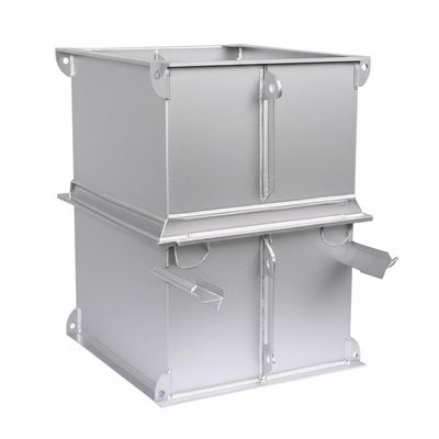 Caja de filtración de líquido de aluminio duradero con dimensiones de placa de 17''*17''*1 y tamaño de canaleta según el caudal