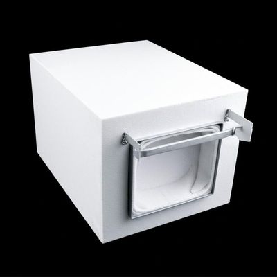 Caja de filtración con placa de filtro de espuma cerámica de 17 pulgadas con temperatura máxima de 850℃ y flujo de 5 T/H para fundición de aluminio