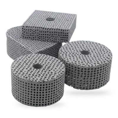 Filtro de espuma cerámica CFF con 10-20 PPI 30-50 PPI y 50-80 PPI para filtración de aluminio fundido