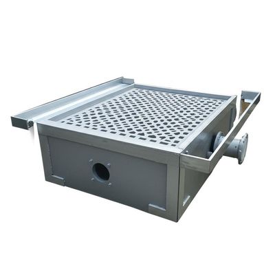 Caja de filtración con placa de filtro de espuma cerámica de 17 pulgadas con temperatura máxima de 850℃ y flujo de 5 T/H para fundición de aluminio
