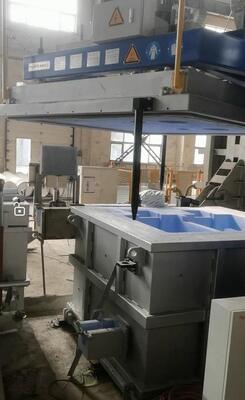 Máquina de desgasificación en línea con un 60% de eficiencia Diseño de caja sellada y sellado de doble capa para aluminio fundido