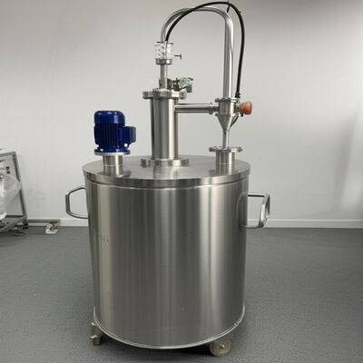 Inyector rotatorio de flujo de acero inoxidable 316L con pulverización de polvo de 0-2 kg/min y potencia ≤20 kW