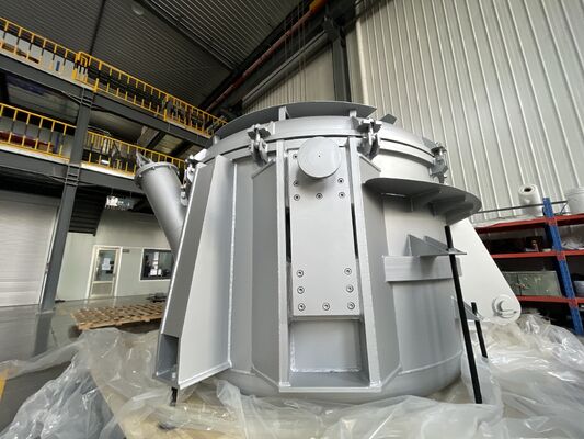 Cucharilla de aluminio fundido industrial con certificación CE Resiste 1200 °C para transferencia a larga distancia con excelente aislamiento térmico