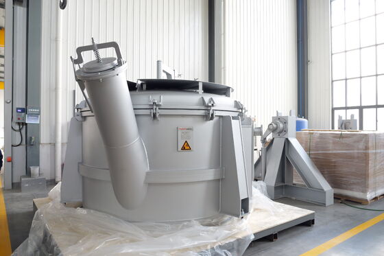 Cucharilla de aluminio fundido industrial con certificación CE Resiste 1200 °C para transferencia a larga distancia con excelente aislamiento térmico