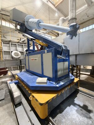 Inyector de flujo rotativo con velocidad de desgasificación ajustable y eje de rotor de grafito para el refino de aluminio de gas nitrógeno de alta pureza