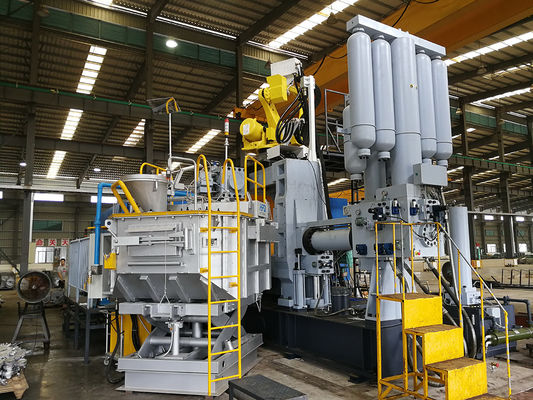 Horno de aluminio de la tenencia de la inducción 700KG para el metal líquido de colada de fusión de aluminio