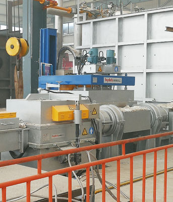 1-3 rotores Unidad rotativa de desgasificación con alta velocidad de rotación de 100-500 rpm Control y desgasificación por PLC