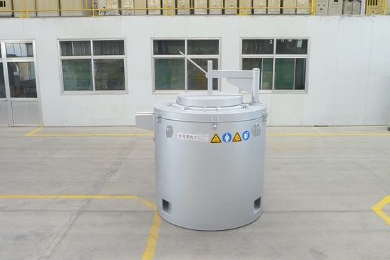 Horno de retención de aluminio de tipo montacargas para mejorar la eficiencia del aluminio fundido