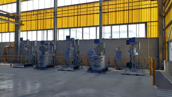 Actualice su sistema de precalentamiento con gas natural a una presión de gas de 5000 Pa y una tasa de flujo de gas de 0 a 16 M3/H