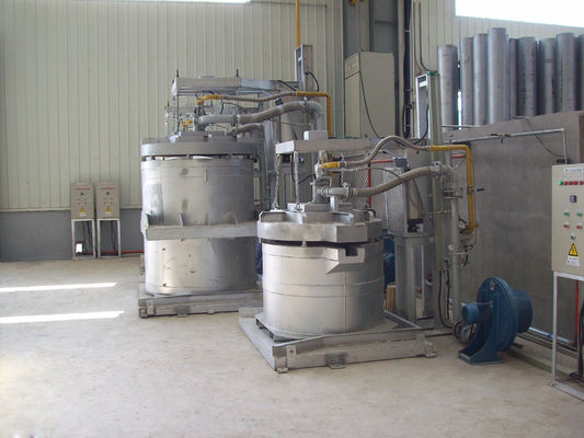 Industria del aluminio Cucharas de transferencia de aluminio fundido con capacidad de kg personalizado a 500 ¢ 3000 y tapa