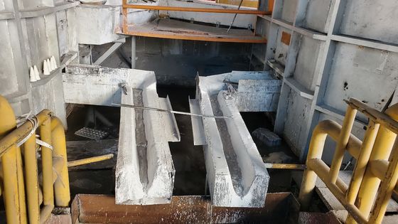 17 pulgadas del alc 17 del horno de caja de aluminio de los filtros para el aluminio fundido