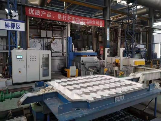 17 pulgadas platean el filtro CFF17 en la línea filtro para las líneas de aluminio de la colada de lingotes