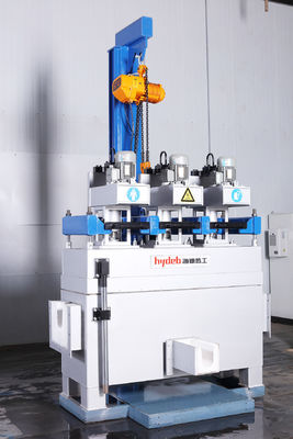 Launder 45KW N2 Gas Process Of Refining Aluminium In Line Vacuum Degassing System