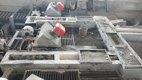 Proceso de refinamiento de aluminio de desgasificación rotatorio de la calefacción de SIC 600 RPM del espiral para el lingote