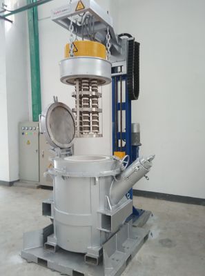Máquina de calefacción eléctrica Precalentador de cucharas de aluminio de ensamblaje móvil