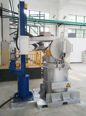 Horneado con una cuchara 0-850°C Temperatura y 0.5-0.7 MPa Presión