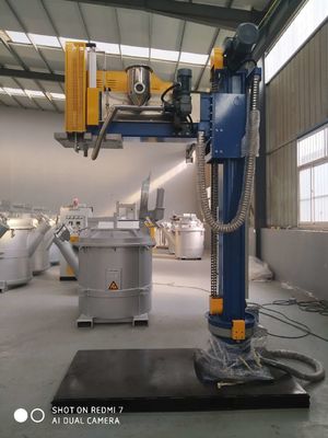 0,1 argones de desgasificación de aluminio del nitrógeno del equipo del carbonato sódico del MPA 600 RPM