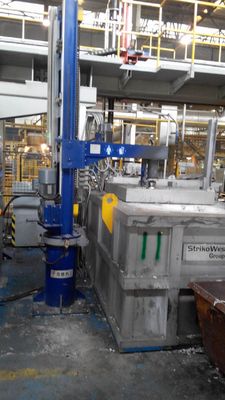 Máquina de aluminio de desgasificación rotatoria del proceso de refinamiento de la unidad de 5 milímetros OEM de 30 l/min