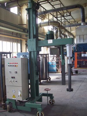 Ruedas de mudanza proceso de 3 fases de refinar el aluminio para el líquido del aluminio de la pureza