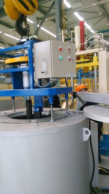 500 suspensión de aluminio de desgasificación rotatoria Crane Lifting ISO9001 de la unidad del Mpa de la RPM 0,6