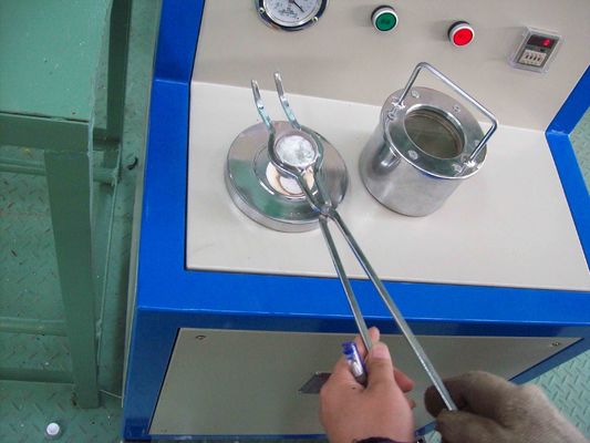 Analizador de gas mínimo azul de 5 H2s 660X600X1100 milímetro para HPD de aluminio fundido