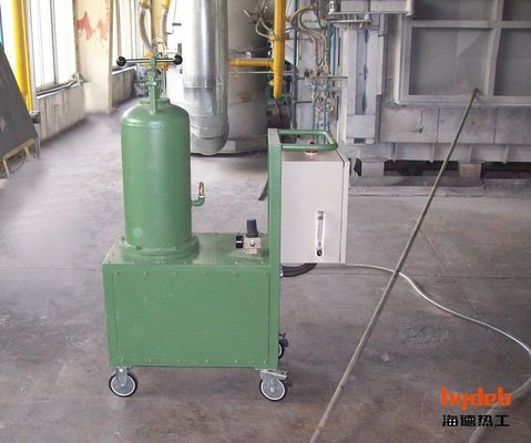 proceso de unidad de la inyección del flujo del verde 15L para refinar el gas de aluminio del argón