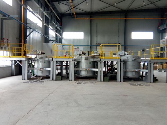 Horno fusorio LPG del crisol de aluminio eléctrico de la capacidad 800KG para el bastidor directo