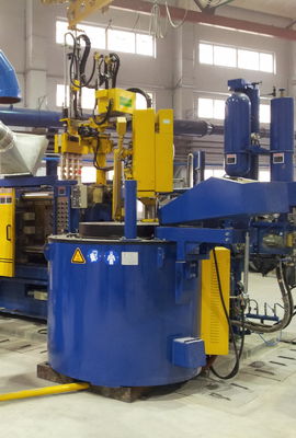 Horno fusorio de aluminio de 600 kilogramos