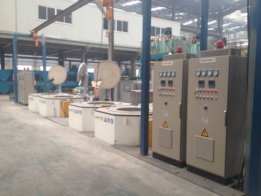 El horno de crisol de aluminio industrial de la invitación de calor 600KG a presión fundición