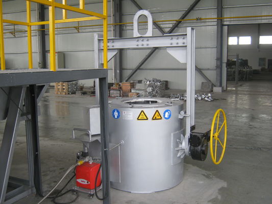Horno de crisol de aluminio eléctrico 300KG